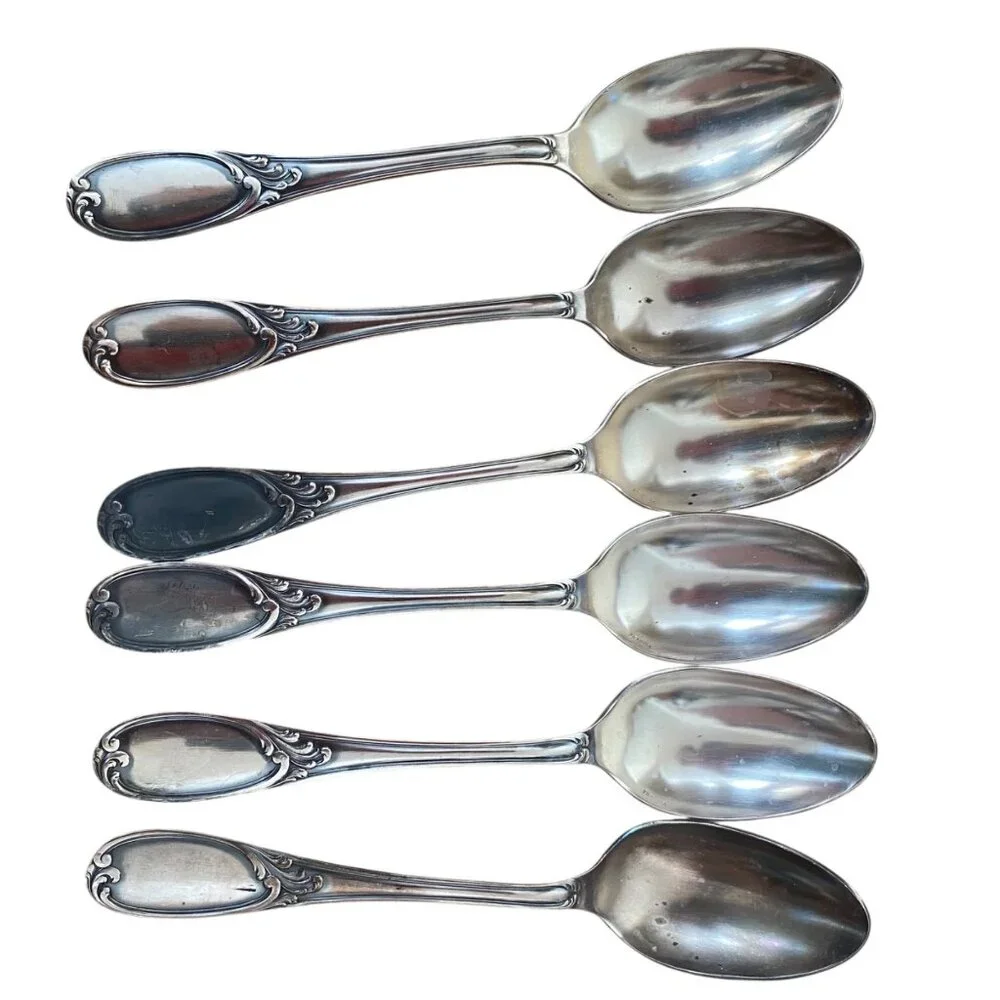 Plata Lappas‎ Flatware Set France Scroll Design 61 pieces Inox Stainless Steel